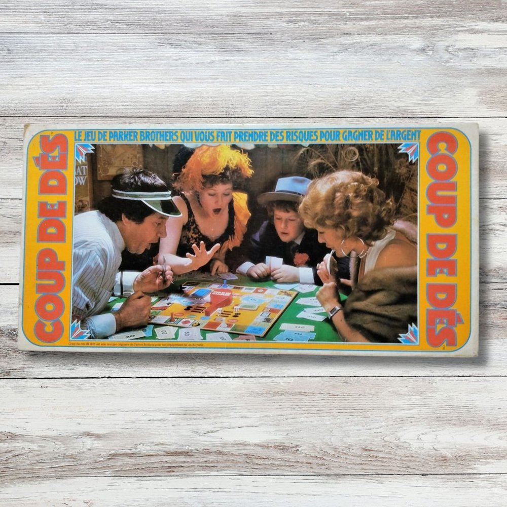 Vintage Gambler Board Game